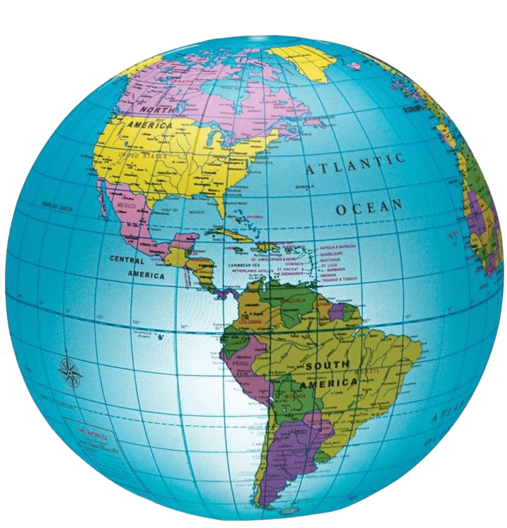 Mapa ilustrado del mundo