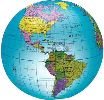 Mapa ilustrado del mundo